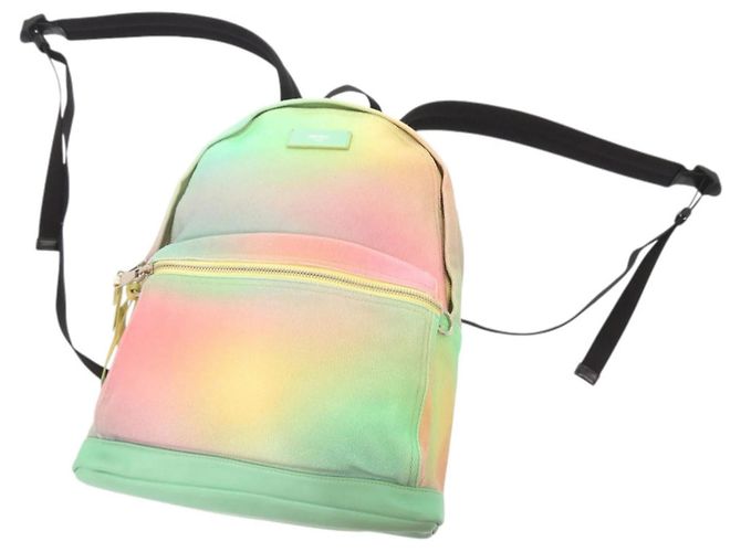 Jimmy Choo Wilmar Rucksack aus Gradient-Canvas und Leder Mehrfarben - Ansicht 6