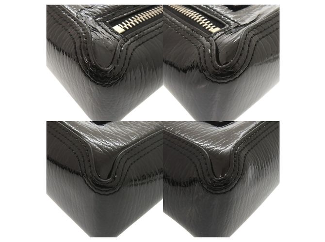 Autre Marque Borsa 3.1 Phillip Lim PASHLI in pelle verniciata nera Nero - vista 4