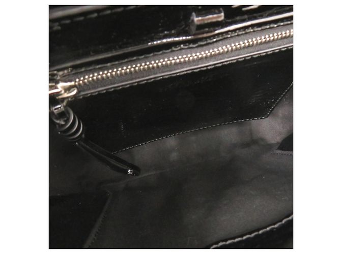 Autre Marque Borsa 3.1 Phillip Lim PASHLI in pelle verniciata nera Nero - vista 5