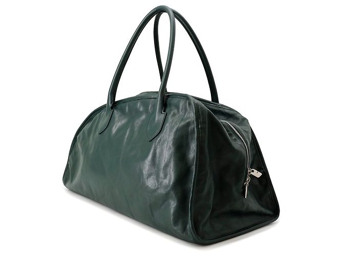 Bolso de hombro de piel Burberry Azul Verde oscuro - vista 2