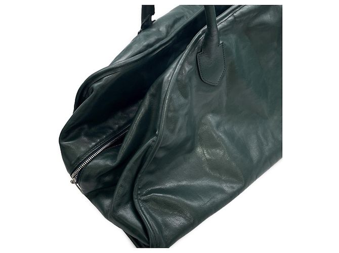 Bolso de hombro de piel Burberry Azul Verde oscuro - vista 7