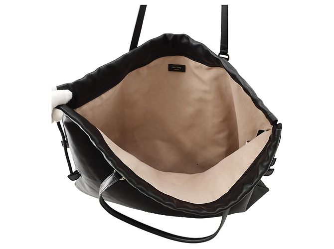 Borsa a tracolla Jimmy Choo in pelle nera Nero - vista 5