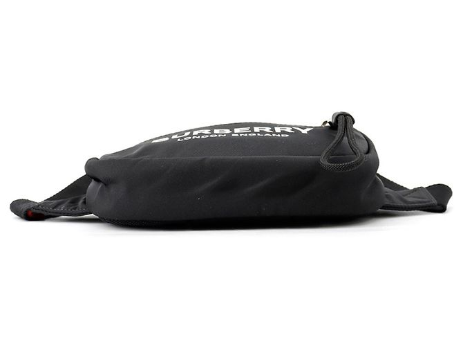 Borsa a tracolla Burberry in nylon nero - vista 4