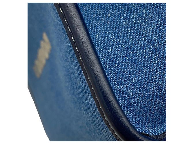 Borsa Tote Jimmy Choo Varenne Bianco Blu Blu navy - vista 13