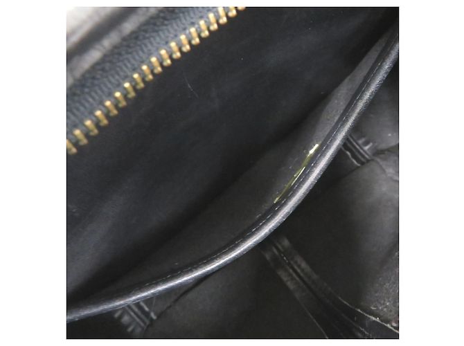 Bolsa de ombro Coach em couro preto - vista 7