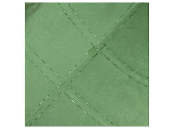 Borsa Louis Vuitton Keepall in pelle Epi 55 Verde - vista 5