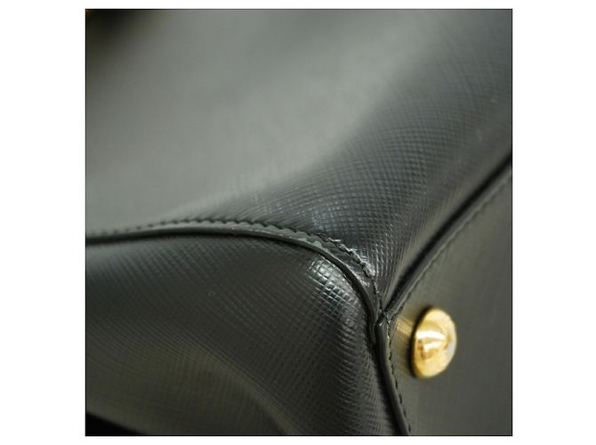 Salvatore Ferragamo Vara Leder-Tote-Bag mit Kette Schwarz - Ansicht 6