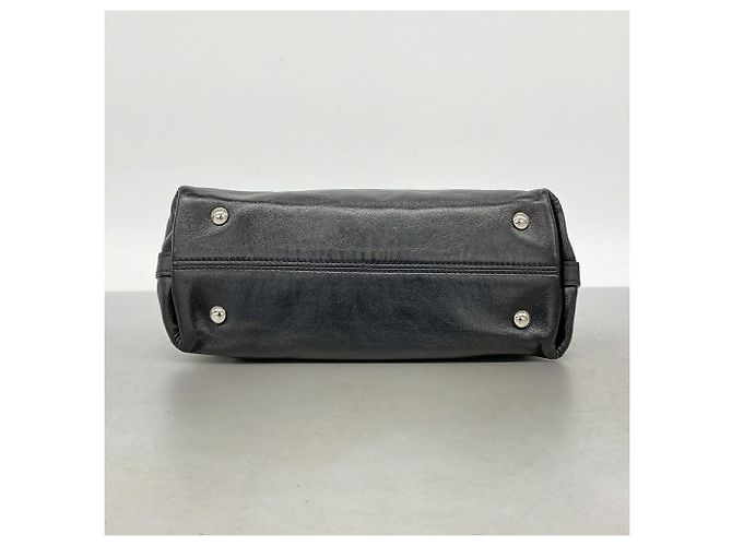 Borsa a tracolla Louis Vuitton LV Vibe Carryall BB Nero - vista 3
