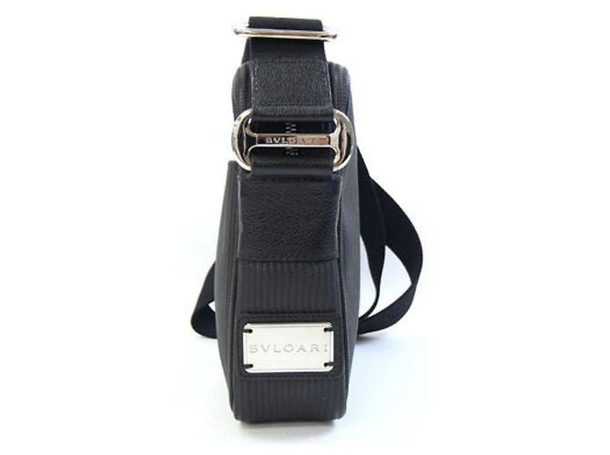 Bulgari Borsa a tracolla Bvlgari Millerighe Nero - vista 4
