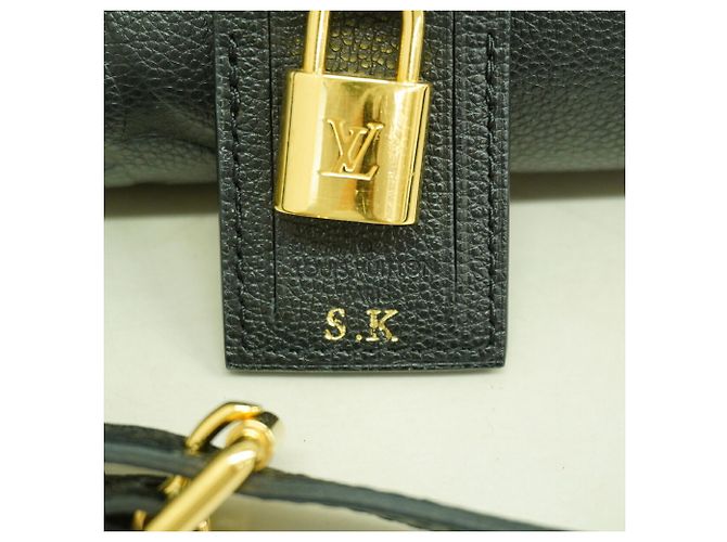 Louis Vuitton Monogram Empreinte Grand Palais MM Handtasche Schwarz - Ansicht 6