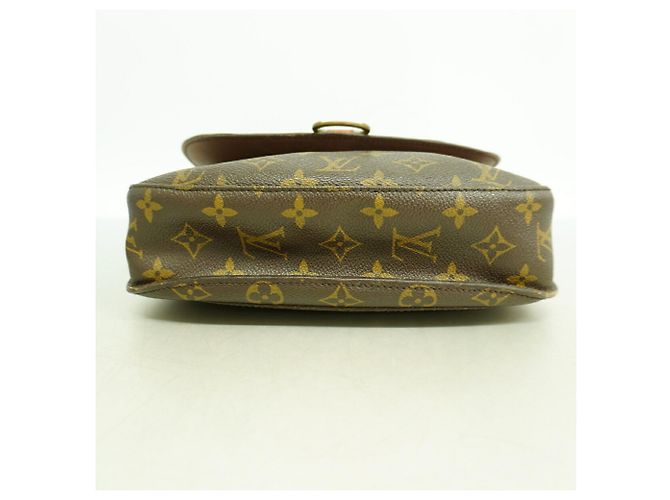 Louis Vuitton Monogram Saint Cloud GM Shoulder Bag Brown - view 3