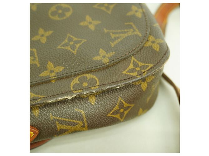 Louis Vuitton Monogram Saint Cloud GM Shoulder Bag Brown - view 6