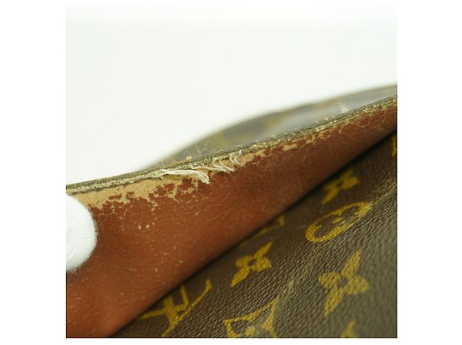 Louis Vuitton Monogram Saint Cloud GM Shoulder Bag Brown - view 7