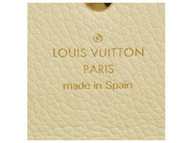 Portamonete Louis Vuitton Cream Crudo - vista 4