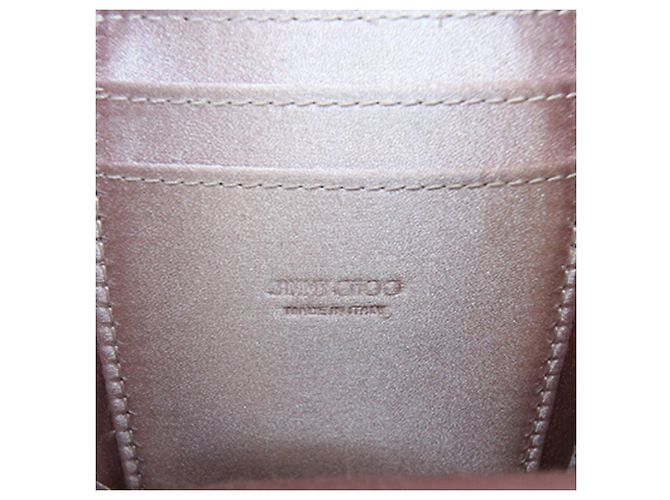 Borsa a tracolla in pelle rosa chiaro Jimmy Choo - vista 4