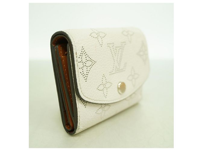 Louis Vuitton Mahina Portefeuille Iris XS Tri-fold Wallet Marrone - vista 2