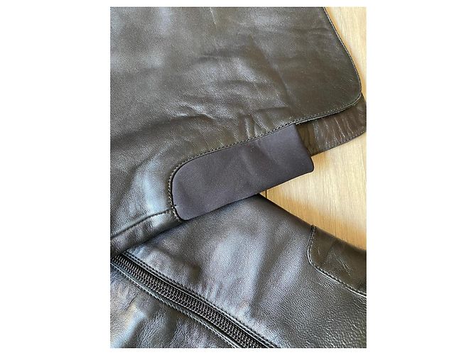 Stuart Weitzman Over-the-Knee Stiefel aus schwarzem Leder - Ansicht 3