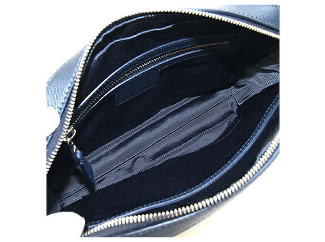 Alfred Dunhill Borsa a tracolla Dunhill Cadogan Belgrave City Blu navy - vista 3