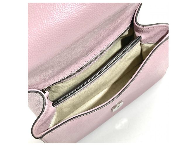 Borsa Jimmy Choo Cheri Mini Porpora - vista 5