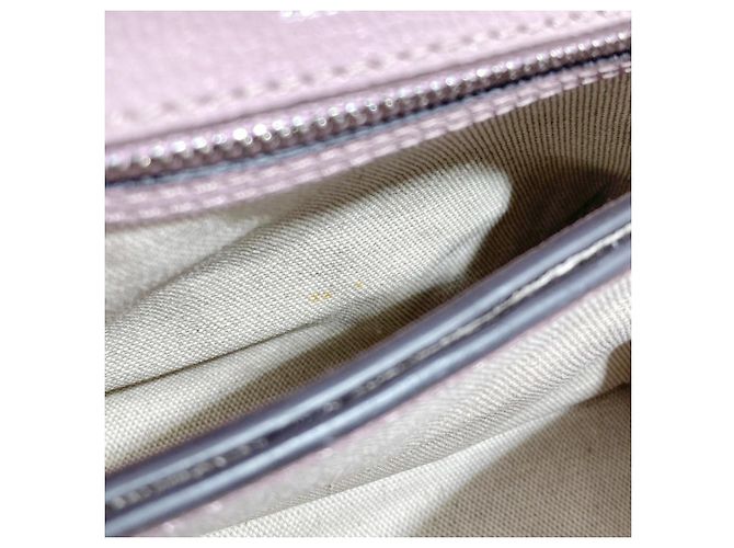 Borsa Jimmy Choo Cheri Mini Porpora - vista 8