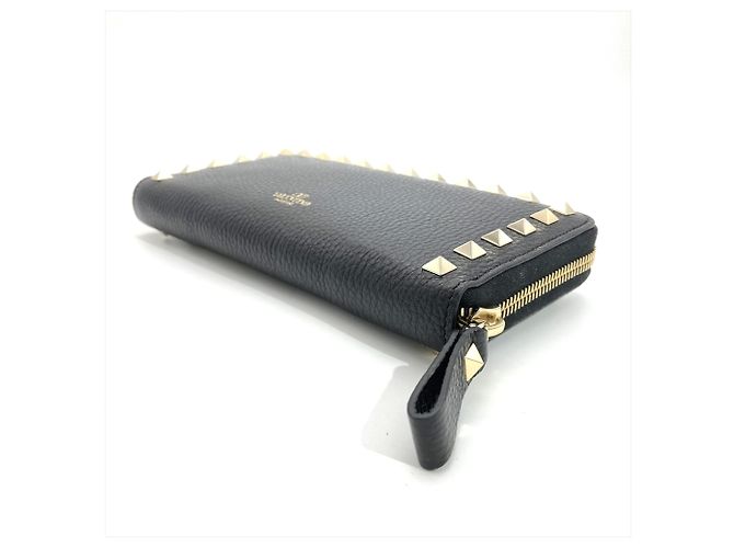 Portafoglio lungo Valentino Rockstud Nero - vista 4