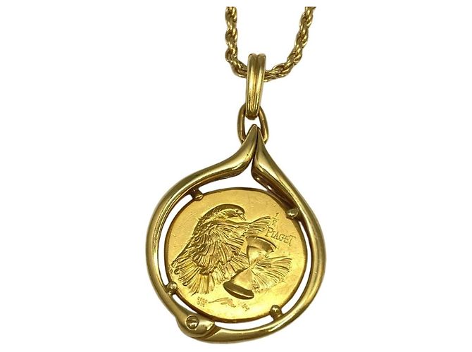 Collar con colgante de moneda Piaget Hans Erni - vista 3