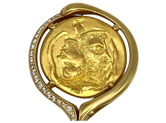 Collar con colgante de moneda Piaget Hans Erni - vista 4