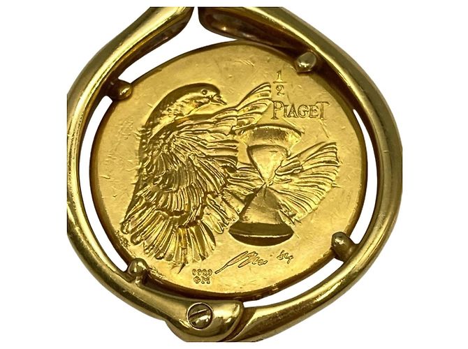 Collar con colgante de moneda Piaget Hans Erni - vista 5