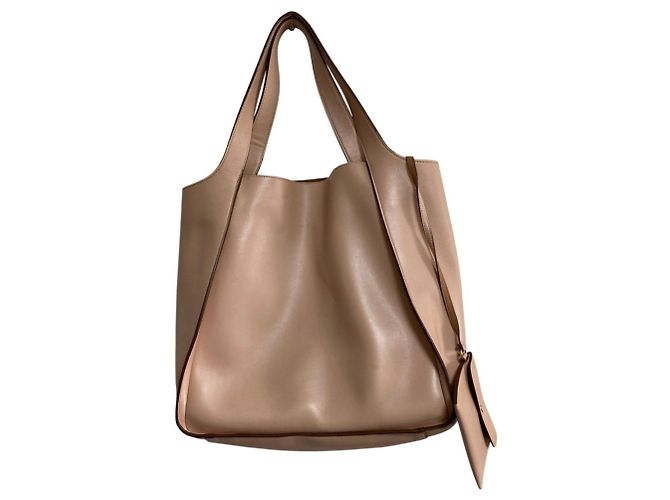Stella Mc Cartney Stella McCartney Circle Logo Handtasche in Pink Beige - Ansicht 3