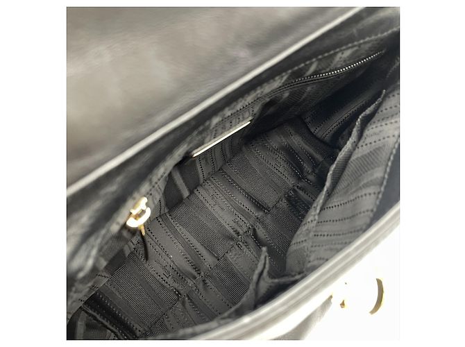 Borsa Salvatore Ferragamo Gancini Nero - vista 7