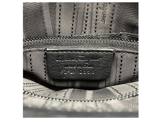 Borsa Salvatore Ferragamo Gancini Nero - vista 9