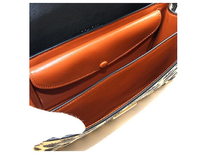Borsa a tracolla Coach Bandit CM515 Nero Beige - vista 3