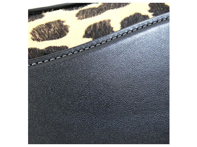 Borsa a tracolla Coach Bandit CM515 Nero Beige - vista 4