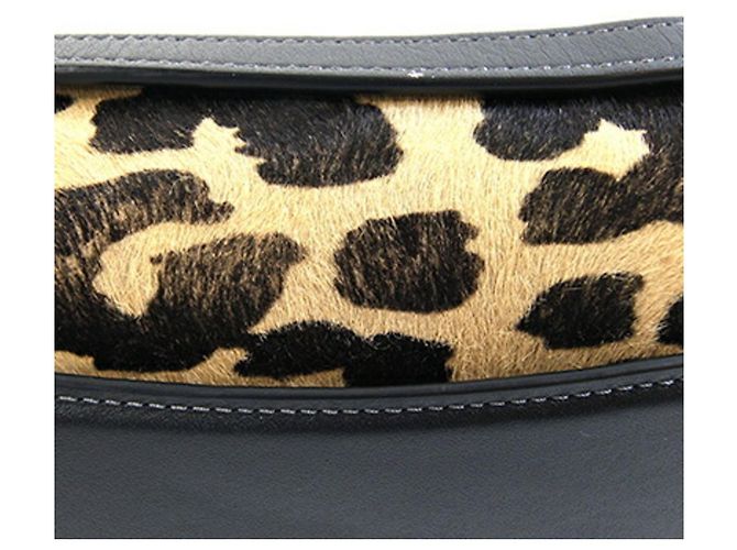 Borsa a tracolla Coach Bandit CM515 Nero Beige - vista 5