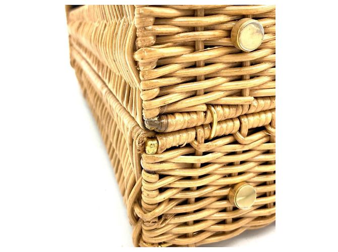 Salvatore Ferragamo Ferragamo Gancini Top Handle Basket Bag Beige - view 11