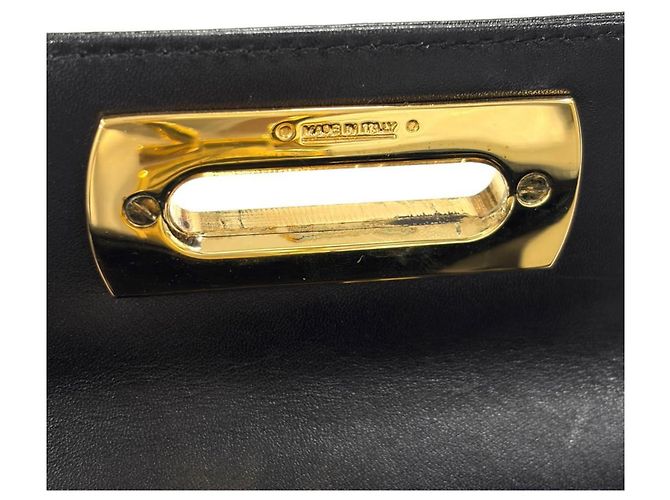 Borsa a mano Salvatore Ferragamo Gancini con manico superiore Nero - vista 11