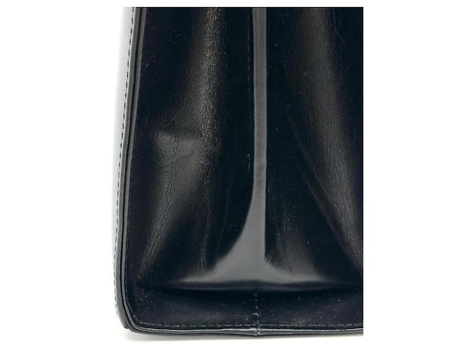 Borsa a mano Salvatore Ferragamo Gancini con manico superiore Nero - vista 8
