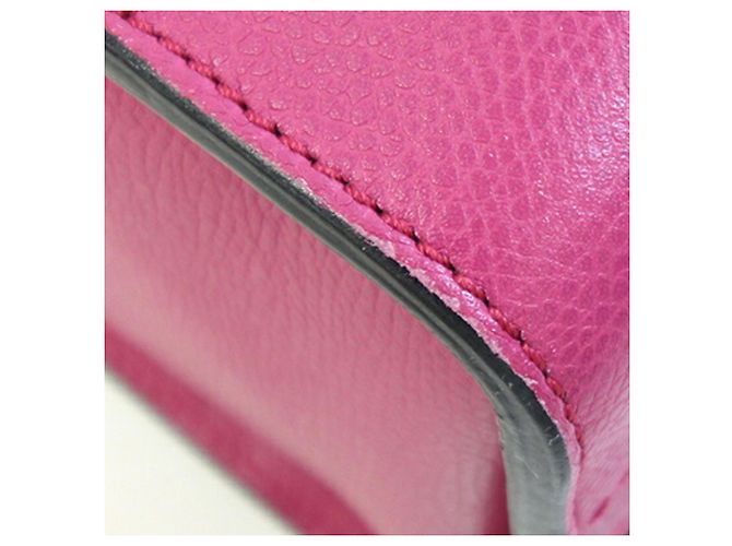 Borsa Valextra Babila Mini Rosa - vista 3