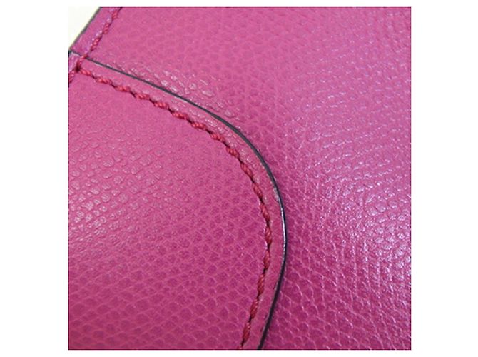 Borsa Valextra Babila Mini Rosa - vista 4