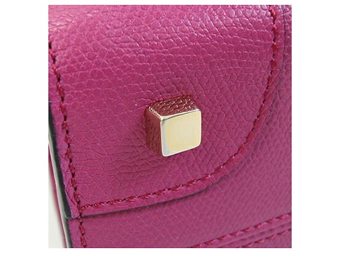 Borsa Valextra Babila Mini Rosa - vista 8