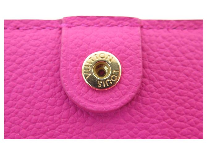 NEUE LOUIS VUITTON X MURAKAMI LISA MONOGRAM EMPREINTE LEDER WALLET Pink - Ansicht 8