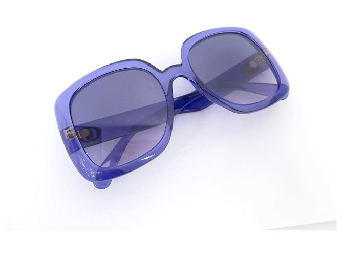 GAFAS DE SOL GUCCI GG0713S NUEVAS LOGO GG PLÁSTICO VIOLETA SUNGLASSES Púrpura - vista 5