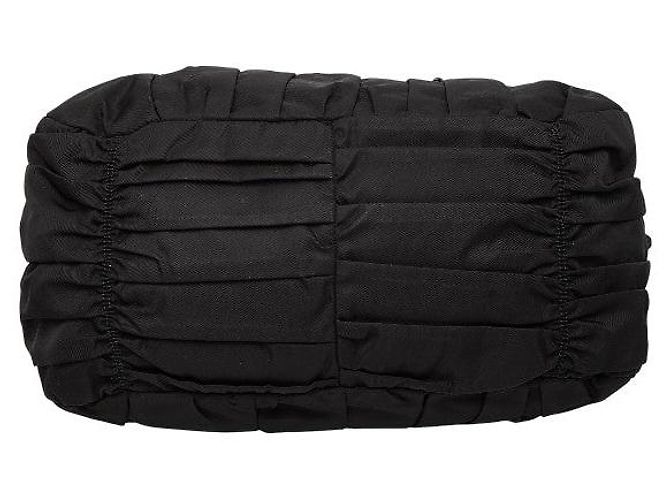 Prada Gather Logo Tote Bag Black - view 3