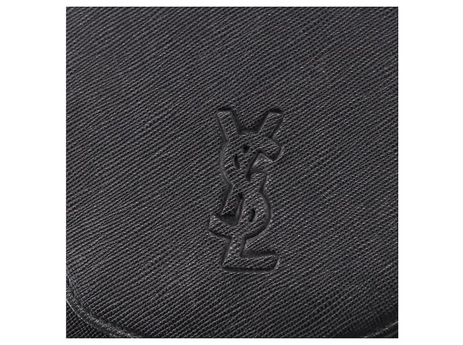Autre Marque SAINT LAURENT Shoulder Bag Leather Black Gold - vista 17