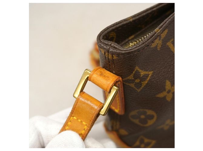 Bolsa de Ombro Louis Vuitton Monogram Trotteur Marrom - vista 7
