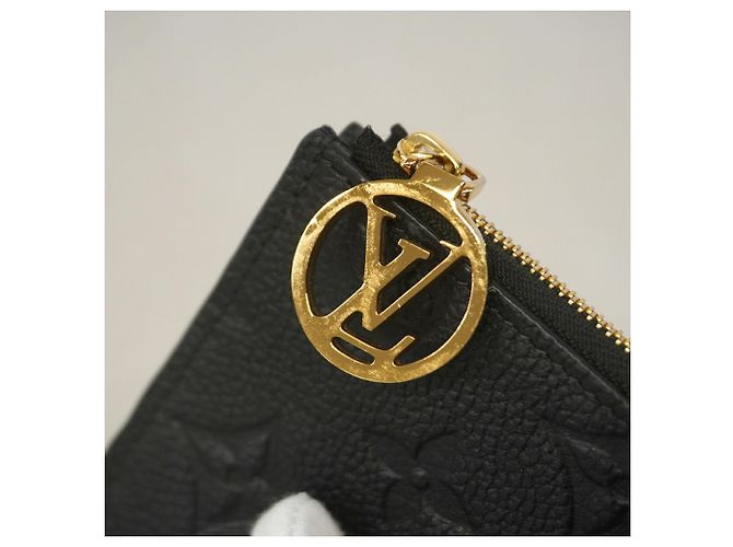 Louis Vuitton Monogram Empreinte Portefeuille Lisa Wallet Schwarz - Ansicht 8