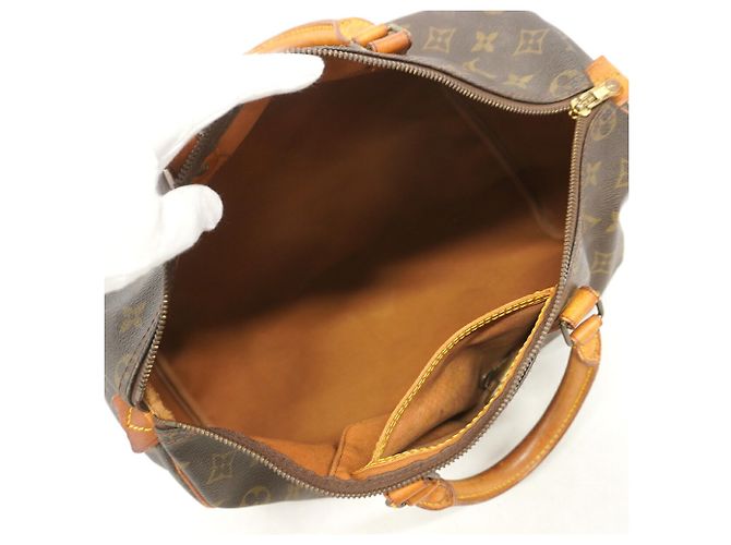 Louis Vuitton Monogram Speedy 35 Handtasche Braun - Ansicht 4