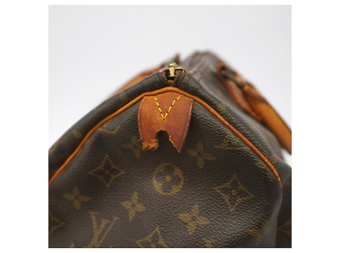 Louis Vuitton Monogram Speedy 35 Handtasche Braun - Ansicht 8