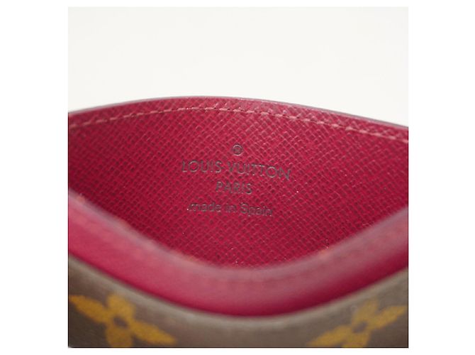 Louis Vuitton Kartenetui Monogram Fuchsia Fuschia - Ansicht 5