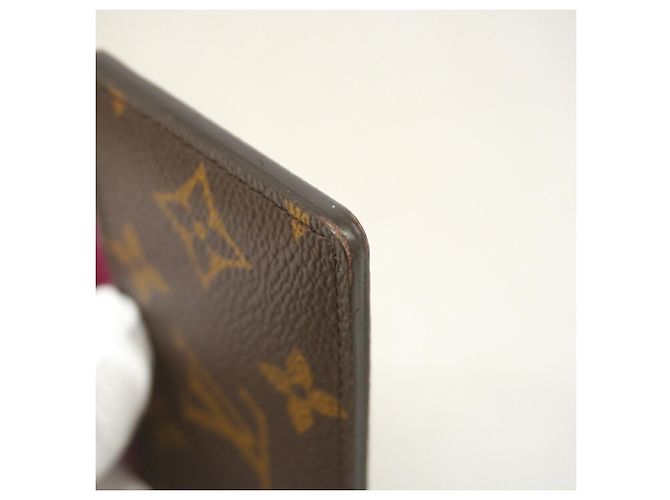 Louis Vuitton Kartenetui Monogram Fuchsia Fuschia - Ansicht 6